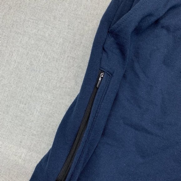 Alfani Mens Moisture-Wicking Pajama Shorts Dark Blue Size S - Picture 4 of 12